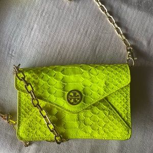 Tory Burch snakeskin crossbody